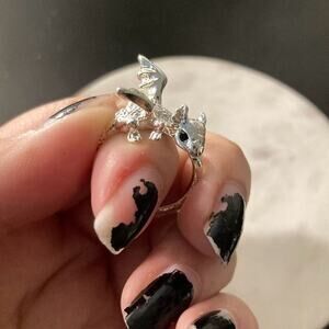 fashion ring adjustable dragon